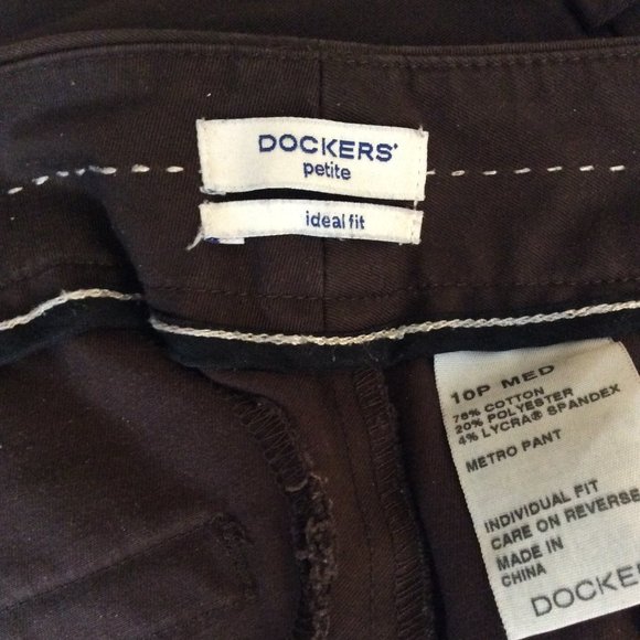 3 Pairs of Pants 1 Pair Brown Dockers 2 Pair Denver Hayes Great Condition - Picture 7 of 8